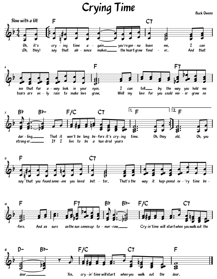 Sheet Music